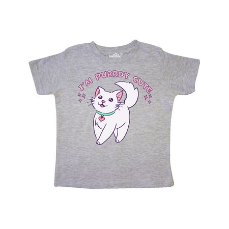 Inktastic I m Purrdy Cute White Kitty Cat Gift Toddler Boy or Toddler Girl T-Shirt
Inktastic I m Purrdy Cute White Kitty Cat Gift Toddler Boy or Toddler Girl T-Shirt