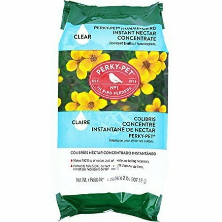 Perky-Pet 244CLSF 2-Pound Bag of Instant Clear Concentrate Hummingbird Nectar