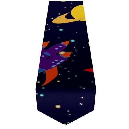 OWNTA Space Rocket Planets Pattern Elegant Polyester Table Runner Perfect for Your Tables - Dining Table Decoration
OWNTA Space Rocket Planets Pattern Elegant Polyester Table Runner Perfect for Your Tables - Dining Table Decoration
