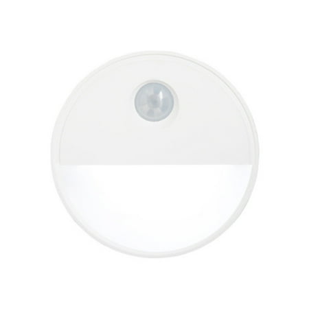 Yozhu white 1 Watt Half Moon Shape Bedroom Bedside Led Human Body Induction Lamp