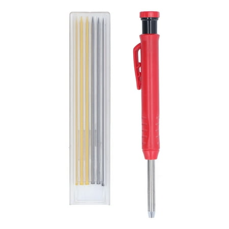 Metal Scriber Tool Labor Saving Woodworking Marking Pen 2.8mm Nib Multifunctional For Plastic Glass Scribing 2 Color Refill
Metal Scriber Tool Labor Saving Woodworking Marking Pen 2.8mm Nib Multifunctional For Plastic Glass Scribing 2 Color Refill
