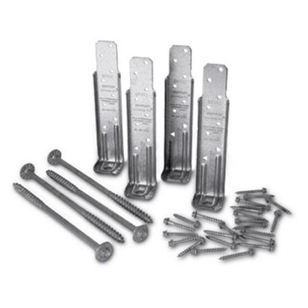 DTT1Z-KT Galvanized Deck Tension Tie Kit With Fastenersm 14 ga.