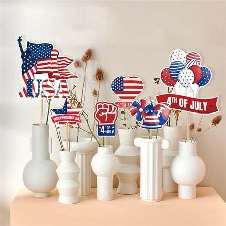 2023 New Independence Day Card Insertion Party Photography Props Vase Insertion 24 Piece Label Set
2023 New Independence Day Card Insertion Party Photography Props Vase Insertion 24 Piece Label Set