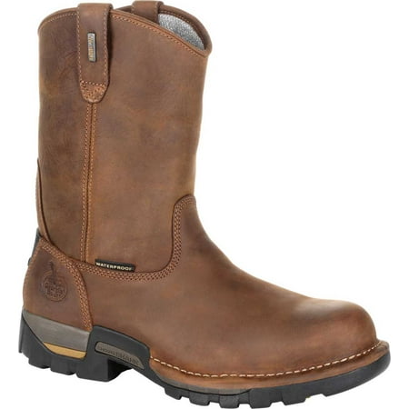 Georgia Boot Eagle One Waterproof Pull On Work Boot Size 9.5(M)