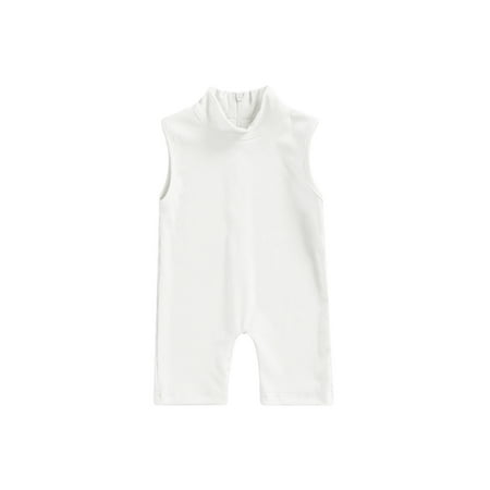 LSFYSZD Toddler Baby Girls Summer Romper Solid Color High Neck Sleeveless Short Jumpsuit One-Piece Clothes
LSFYSZD Toddler Baby Girls Summer Romper Solid Color High Neck Sleeveless Short Jumpsuit One-Piece Clothes