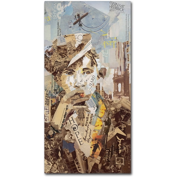 Trademark Fine Art "Babyface III" Canvas Art by Ines Kouidis
