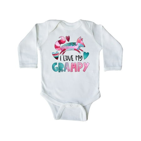 Inktastic I Love My Grampy Pink and Blue Fox with Hearts Gift Baby Boy or Baby Girl Long Sleeve Bodysuit
Inktastic I Love My Grampy Pink and Blue Fox with Hearts Gift Baby Boy or Baby Girl Long Sleeve Bodysuit