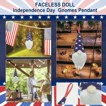 Hangs Independence Day Pendant Doll Independence Day Decoration