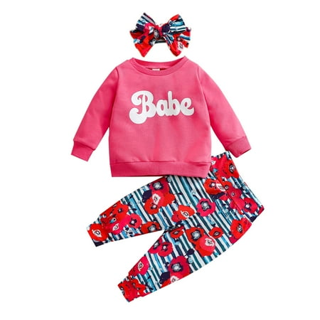 Musuos Three Piece Girl’s Clothes Unique Letter Long Sleeve T-shirt and Leopard Long Pants with Headband
Musuos Three Piece Girl’s Clothes Unique Letter Long Sleeve T-shirt and Leopard Long Pants with Headband