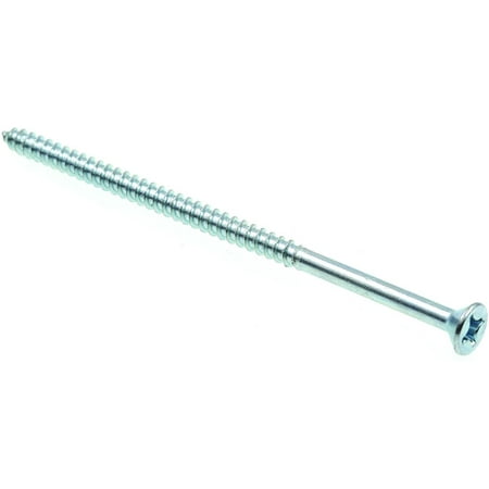 9035966 Wood Screw Flat Head Phillips #10 X 4 in Zinc Plated Steel Pack of 25
9035966 Wood Screw Flat Head Phillips #10 X 4 in Zinc Plated Steel Pack of 25