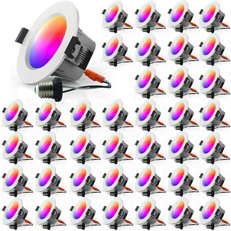 MagicLight Smart Retrofit 5 Watts E26 LED Recessed Dimmable Bluetooth Downlight
MagicLight Smart Retrofit 5 Watts E26 LED Recessed Dimmable Bluetooth Downlight
