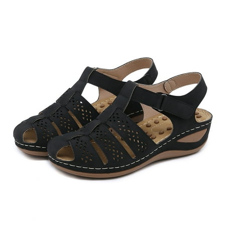 Cathalem Womens Wedge Flip Flops Summer Comfortable Platform Bohemia Shoes Sandals With Arch Cute Wide Width Sandals for Women Black 7.5
Cathalem Womens Wedge Flip Flops Summer Comfortable Platform Bohemia Shoes Sandals With Arch Cute Wide Width Sandals for Women Black 7.5