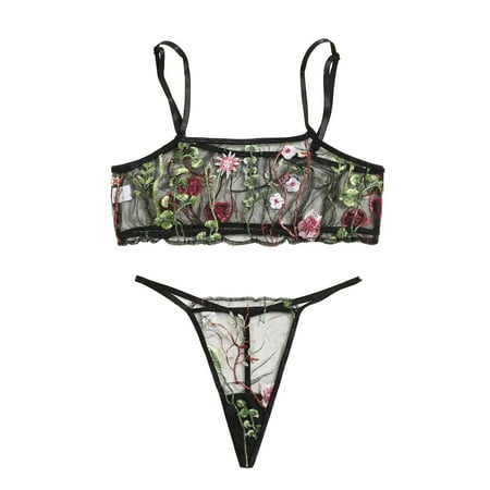 VerPetridure Sexy Lingerie for Women Naughty Plus Size Ladies Sexy Temptation See-through Underwear Floral Embroidery Mesh Underwear
VerPetridure Sexy Lingerie for Women Naughty Plus Size Ladies Sexy Temptation See-through Underwear Floral Embroidery Mesh Underwear