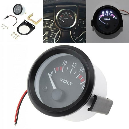 BAMILL 2 52MM LED 8-16V Voltmeter Universal Car Motorcycle Voltage Gauge Panel Meter
BAMILL 2 52MM LED 8-16V Voltmeter Universal Car Motorcycle Voltage Gauge Panel Meter