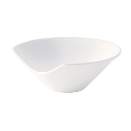 6.25 oz Zen Bright White Porcelain Bowl Ivory