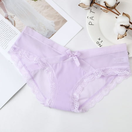 〖TOTO〗Intimates For Women Lace Ladies Low-Waist Bud Silk Comfortable Bow Briefs Traceless Ladies Underwear
〖TOTO〗Intimates For Women Lace Ladies Low-Waist Bud Silk Comfortable Bow Briefs Traceless Ladies Underwear