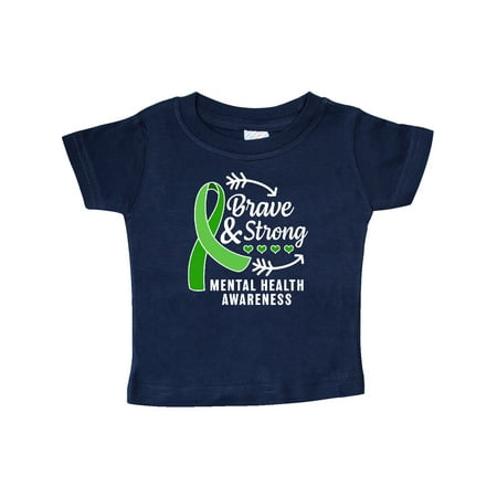 Inktastic Mental Health Awareness Brave and Strong with Arrows Gift Baby Boy or Baby Girl T-Shirt
Inktastic Mental Health Awareness Brave and Strong with Arrows Gift Baby Boy or Baby Girl T-Shirt