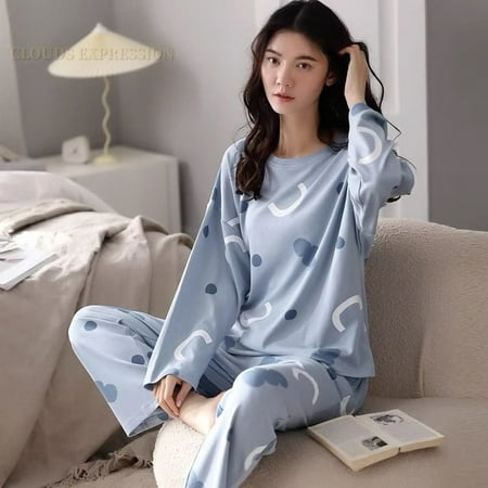 QWZNDZGR Autumn Sleep Lounge Pajama Long Sleeved Top Polka Dots Women Pajama Sets Cartoon Pyjamas Cotton Sleepwear Women M L XL XXL XXXL
QWZNDZGR Autumn Sleep Lounge Pajama Long Sleeved Top Polka Dots Women Pajama Sets Cartoon Pyjamas Cotton Sleepwear Women M L XL XXL XXXL