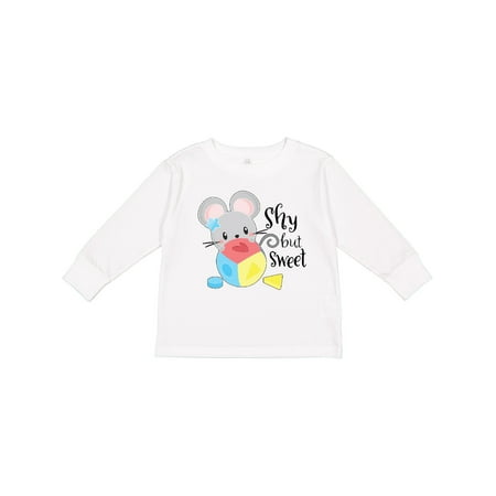 Inktastic Shy but Sweet Cute Mouse with Toy Block Gift Toddler Boy or Toddler Girl Long Sleeve T-Shirt
Inktastic Shy but Sweet Cute Mouse with Toy Block Gift Toddler Boy or Toddler Girl Long Sleeve T-Shirt