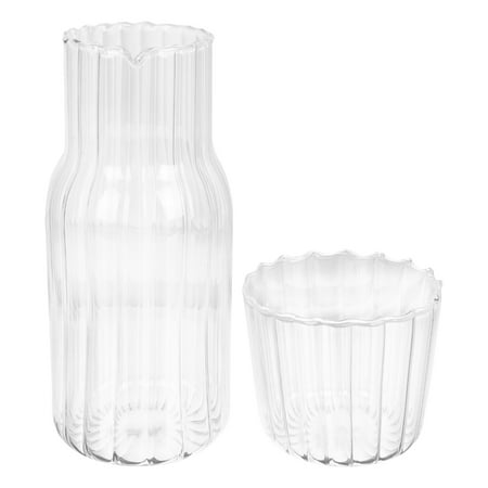 Water Glass Carafe Cup Kettle Night Pitcher Bedside Pot Tumbler Set Cold Bottle Nightstand Decanter Mouthwash Household
Water Glass Carafe Cup Kettle Night Pitcher Bedside Pot Tumbler Set Cold Bottle Nightstand Decanter Mouthwash Household