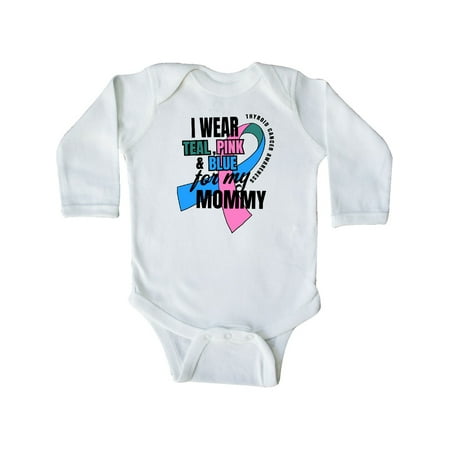Inktastic I Wear Teal Pink and Blue For My Mommy Gift Baby Boy or Baby Girl Long Sleeve Bodysuit
Inktastic I Wear Teal Pink and Blue For My Mommy Gift Baby Boy or Baby Girl Long Sleeve Bodysuit