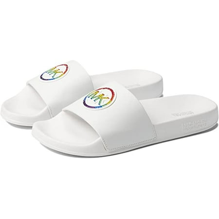 Michael Kors Gilmore Slide Optic White 3 9 M
