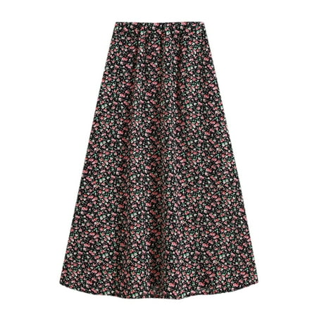 vbnergoie Women s High Waist Floral Half Length Skirt New Wrap A-line Skirt Ruched Ruffle Skirt Table Skirts for Rectangle Tables 6ft
vbnergoie Women s High Waist Floral Half Length Skirt New Wrap A-line Skirt Ruched Ruffle Skirt Table Skirts for Rectangle Tables 6ft
