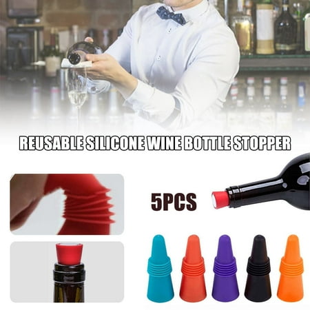 Kitchen organization kitchen 5Pcs Reusable Silicone Wine Bottle Stopper Beverage Bottle Stopper Wine Stopper Fragarn
Kitchen organization kitchen 5Pcs Reusable Silicone Wine Bottle Stopper Beverage Bottle Stopper Wine Stopper Fragarn