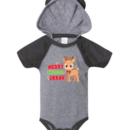 Inktastic Merry Chrismukkah Cute Baby Reindeer with Lights Gift Baby Boy or Baby Girl Bodysuit
Inktastic Merry Chrismukkah Cute Baby Reindeer with Lights Gift Baby Boy or Baby Girl Bodysuit