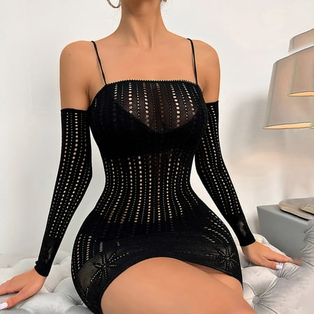 Women Fashion Hollow Out Lace Bodycons Long Sleeve Lingerie Jacquard Skirt Net Women Lace Lingerie Dress
Women Fashion Hollow Out Lace Bodycons Long Sleeve Lingerie Jacquard Skirt Net Women Lace Lingerie Dress