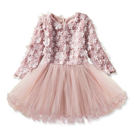 QWERTYU Infant Baby Toddler Child Children Kids Tulle Tutu Fall Winter Dress for Girls Long Sleeve Dresses Floral Sundress 18M-6Y
QWERTYU Infant Baby Toddler Child Children Kids Tulle Tutu Fall Winter Dress for Girls Long Sleeve Dresses Floral Sundress 18M-6Y