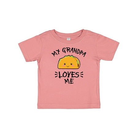 Inktastic My Grandpa Loves Me with Taco Illustration Gift Baby Boy or Baby Girl T-Shirt
Inktastic My Grandpa Loves Me with Taco Illustration Gift Baby Boy or Baby Girl T-Shirt