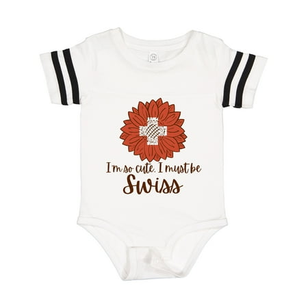 Inktastic I m So Cute I Must Be Swiss Sunflower Gift Baby Boy or Baby Girl Bodysuit
Inktastic I m So Cute I Must Be Swiss Sunflower Gift Baby Boy or Baby Girl Bodysuit