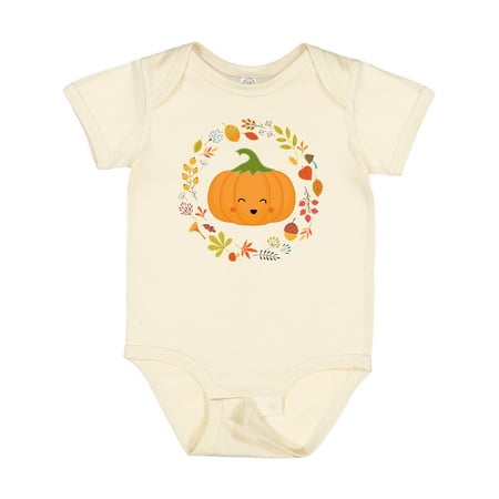 Inktastic Thanksgiving Wreath Autumn Fall Pumpkin Gift Baby Boy or Baby Girl Bodysuit
Inktastic Thanksgiving Wreath Autumn Fall Pumpkin Gift Baby Boy or Baby Girl Bodysuit