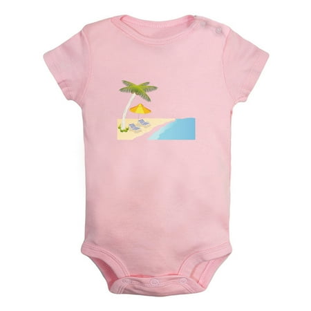 Nature Beach Pattern Rompers For Babies Newborn Baby Unisex Bodysuits Infant Jumpsuits Toddler 0-24 Months Kids One-Piece Oufits (Pink 12-18 Months)
Nature Beach Pattern Rompers For Babies Newborn Baby Unisex Bodysuits Infant Jumpsuits Toddler 0-24 Months Kids One-Piece Oufits (Pink 12-18 Months)