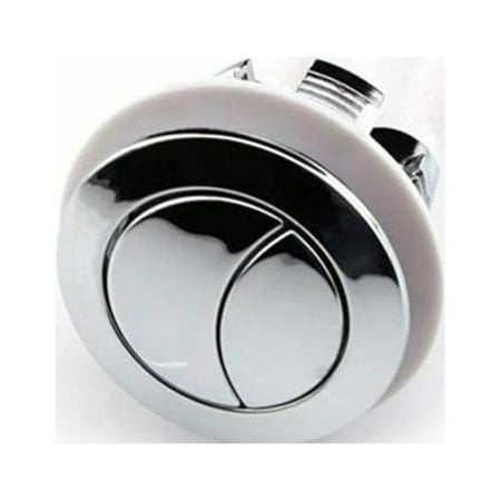 Round Dual Flush Toilet Tank Button Flush Toilet Tank Valve Bathroom Accessories