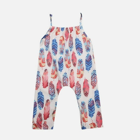Summer Cotton Newborn Infant Baby Girls Sleeveless Romper Jumpsuit Clothes Cute Baby Girls Outfits 0-24M