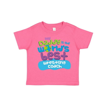 Inktastic My Daddy is the World’s Best Wrestling Coach Gift Toddler Boy or Toddler Girl T-Shirt
Inktastic My Daddy is the World’s Best Wrestling Coach Gift Toddler Boy or Toddler Girl T-Shirt