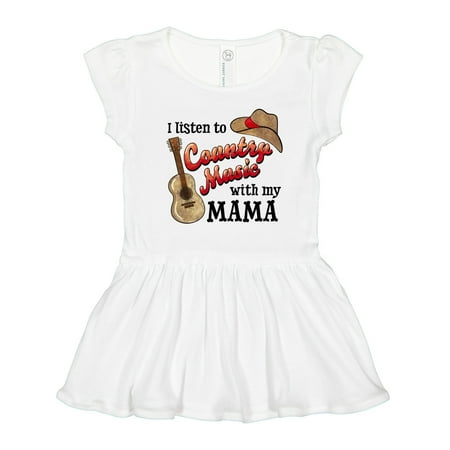 Inktastic I Listen to Country Music with My Mama with Guitar and Hat Gift Toddler Girl Dress
Inktastic I Listen to Country Music with My Mama with Guitar and Hat Gift Toddler Girl Dress