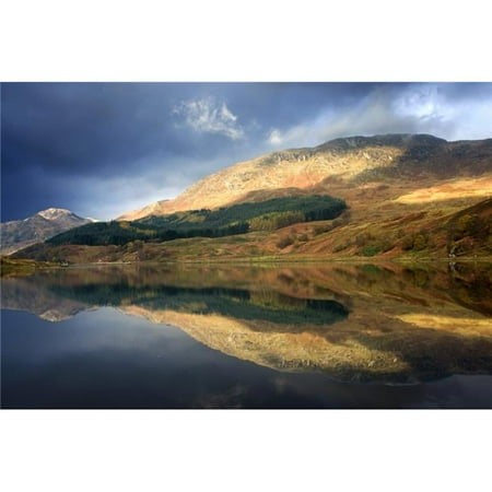 Loch Lobhair Scotland Poster Print by John Short, 34 x 22 - Large