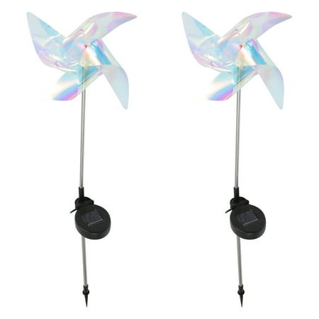 Solar Windmill Light 2 Pcs Yard Lights Decor Out Door Exterior Powered Pvc Stainless Steel
Solar Windmill Light 2 Pcs Yard Lights Decor Out Door Exterior Powered Pvc Stainless Steel