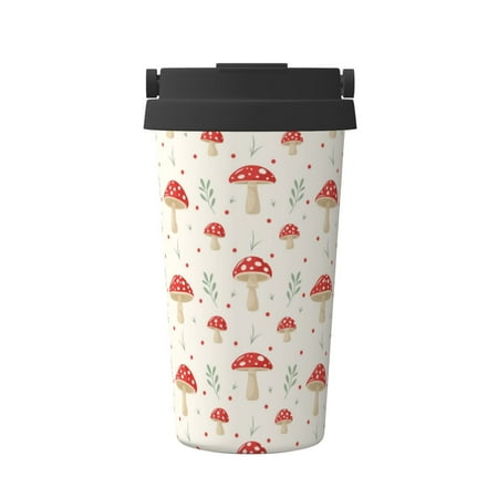 Goofa Flat Mushrooms for Insulated Travel Coffee Mug Spill Proof Leak Proof 16 OZCoffee Tumbler Reusable Coffee Cups with Lids Thermos for Hot and Cold Drink
Goofa Flat Mushrooms for Insulated Travel Coffee Mug Spill Proof Leak Proof 16 OZCoffee Tumbler Reusable Coffee Cups with Lids Thermos for Hot and Cold Drink