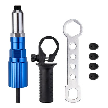 Yozhu Electric rivet tool set Cordless riveting tool set POP adapter drill kit insert nut adapter
Yozhu Electric rivet tool set Cordless riveting tool set POP adapter drill kit insert nut adapter