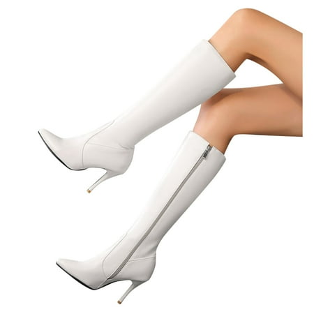 Aayomet Shoes Women s Retro High Thigh Boots Breathable Zipper Heels Fashion women s boots High Heel for Women Closed Toe White 9.5
Aayomet Shoes Women s Retro High Thigh Boots Breathable Zipper Heels Fashion women s boots High Heel for Women Closed Toe White 9.5