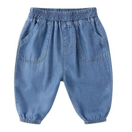 XNHOU Toddler Boy Girl Soild Color Pants Overalls Casual Children Kids Jeans Outfits Clothes Elastic Waist Jogger Sweatpants 12-18 Months
XNHOU Toddler Boy Girl Soild Color Pants Overalls Casual Children Kids Jeans Outfits Clothes Elastic Waist Jogger Sweatpants 12-18 Months
