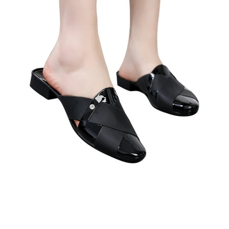 Rotosw Women s Mules Slip On Sandals Closed Toe Clogs Slides Comfortable Chunky Slippers Summer Nonslip Casual Shoes Black 6.5
Rotosw Women s Mules Slip On Sandals Closed Toe Clogs Slides Comfortable Chunky Slippers Summer Nonslip Casual Shoes Black 6.5