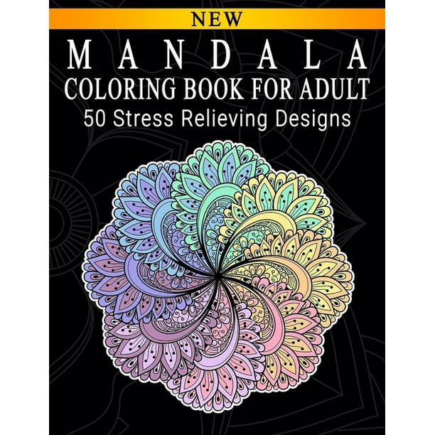Mandala Coloring Book For Adult: Adult Coloring Book: Meditation Designs, Stress Relieving Mandala Designs: Coloring Book For Adults (Paperback)