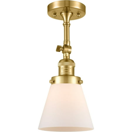 Satin Gold Tone Semi Flush 6 Wide Steel/Cast Brass/Glass Medium Base LED 1 Light Fixture
Satin Gold Tone Semi Flush 6 Wide Steel/Cast Brass/Glass Medium Base LED 1 Light Fixture