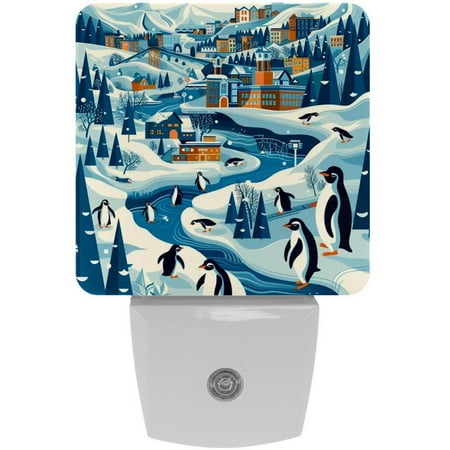 Penguin LED Square Night Lights - Stylish and Energy-Efficient Lighting Solution for Your Room - for Nighttime Illumination and Ambiance
Penguin LED Square Night Lights - Stylish and Energy-Efficient Lighting Solution for Your Room - for Nighttime Illumination and Ambiance
