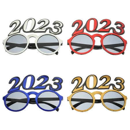 4 Pairs of New Year s Day Party 2023 Number Sunglasses Plastic Eyewear Party Decor 
4 Pairs of New Year s Day Party 2023 Number Sunglasses Plastic Eyewear Party Decor
